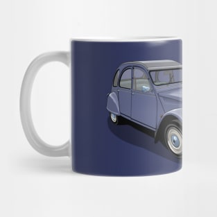 Citroen 2CV in purple Mug